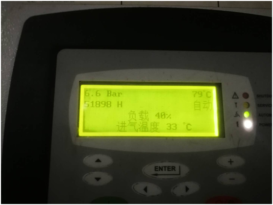 由于油品問題導致油氣分離器壓差高，空壓機潤滑油結膠，油濾堵塞，機器高溫報警(圖6)